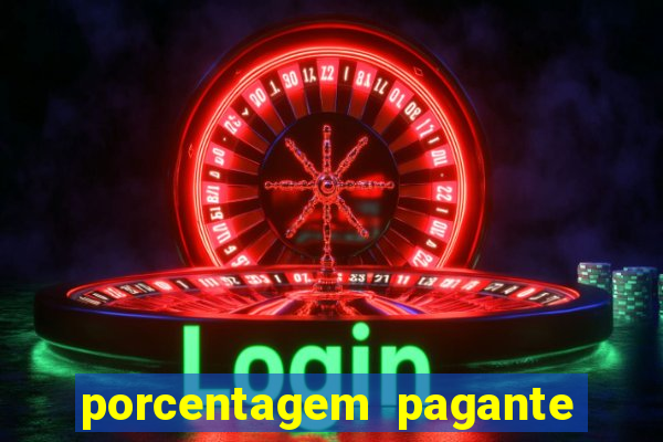 porcentagem pagante slots pg